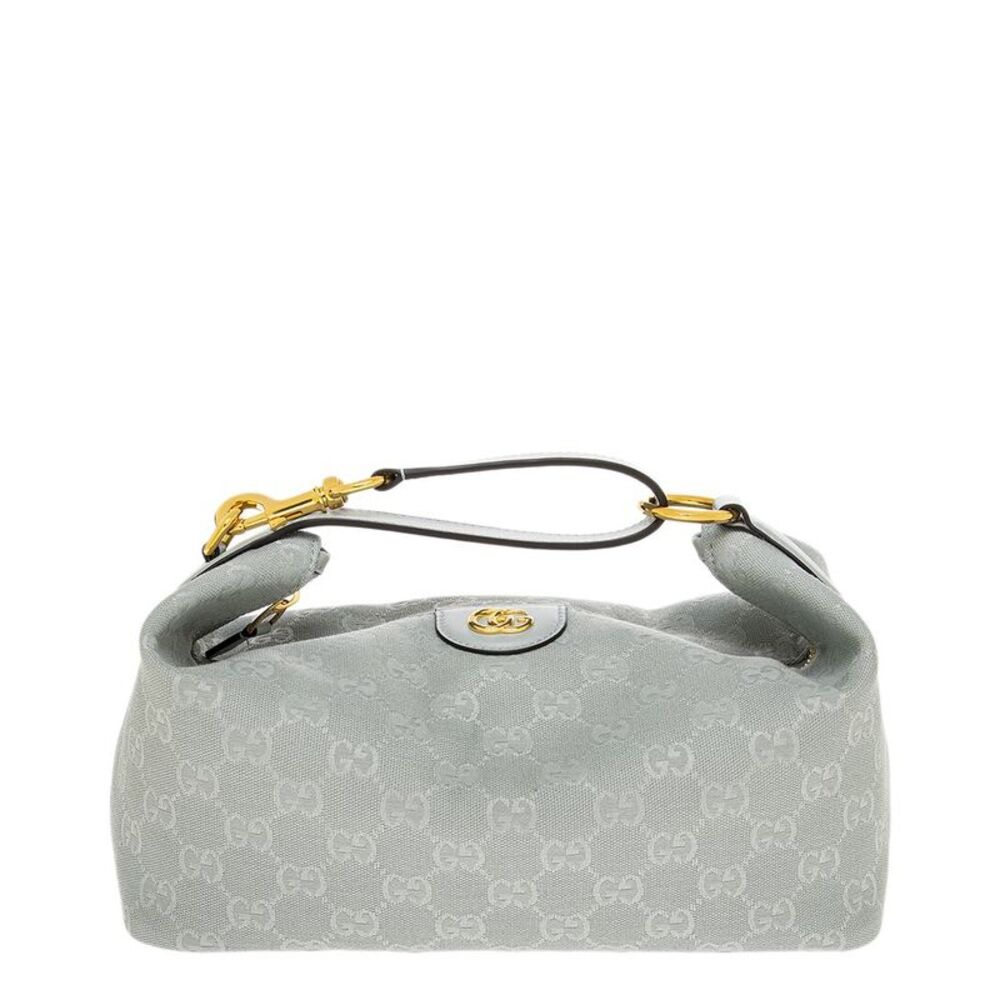 Gucci Gg Logo Medium Leather Vanity Case